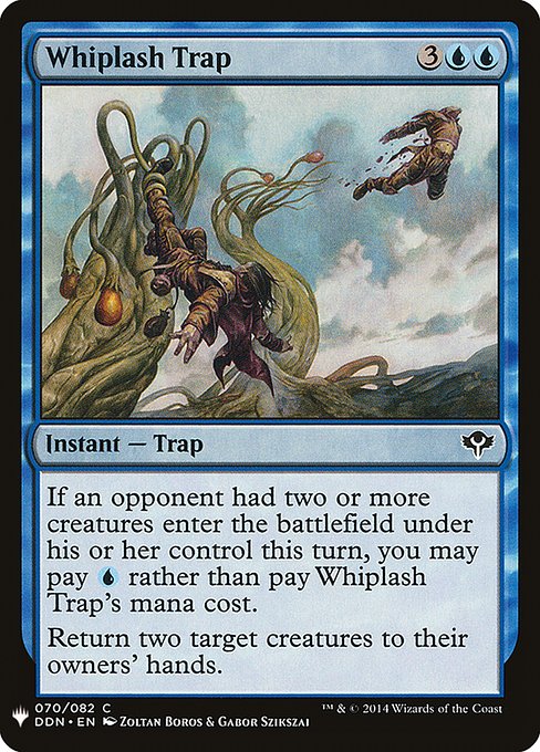 Magic the Gathering Card - Whiplash Trap - MTG Circle