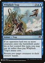 Magic the Gathering Card - Whiplash Trap - MTG Circle