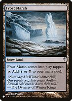 Magic the Gathering Card - Frost Marsh - MTG Circle