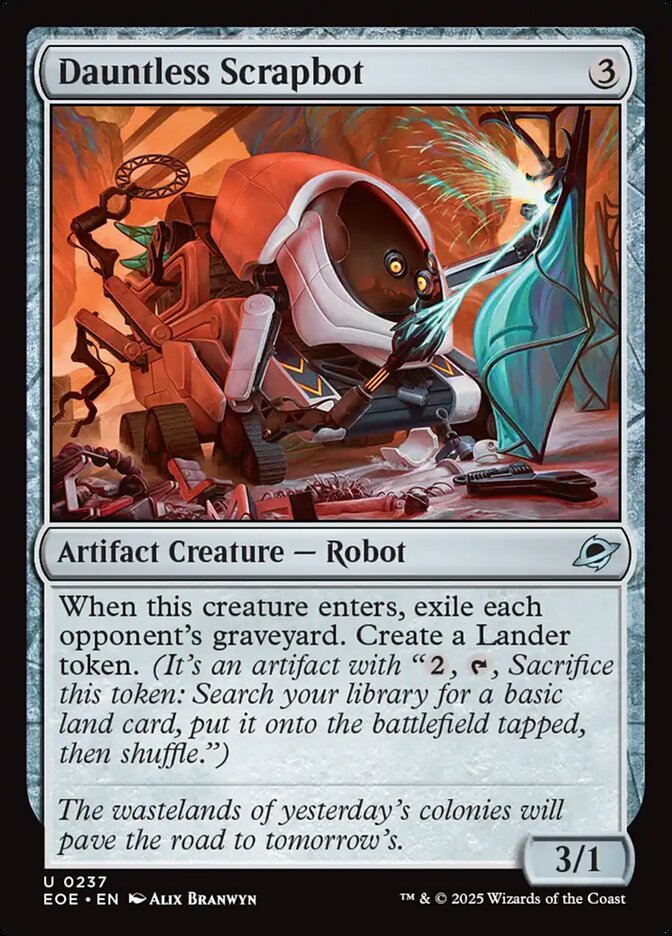 Magic the Gathering Card - Dauntless Scrapbot - MTG Circle