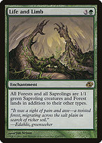 Magic the Gathering Card - Life and Limb - MTG Circle