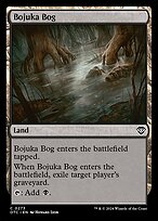 Magic the Gathering Card - Bojuka Bog - MTG Circle