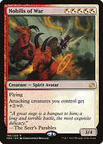 Magic the Gathering Card - Nobilis of War - MTG Circle