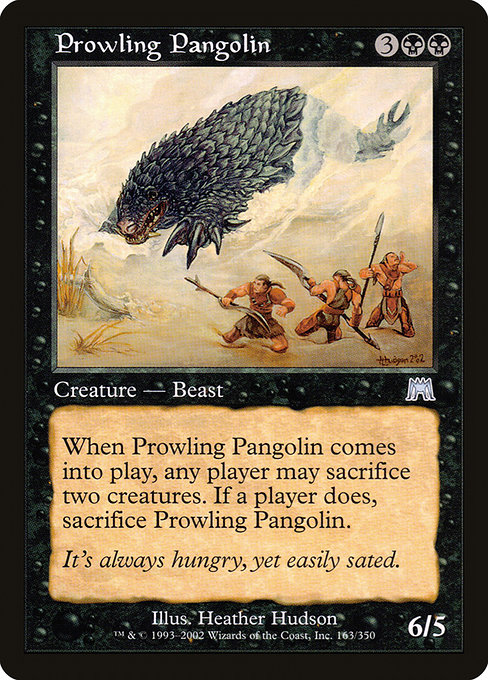 Magic the Gathering Card - Prowling Pangolin - MTG Circle