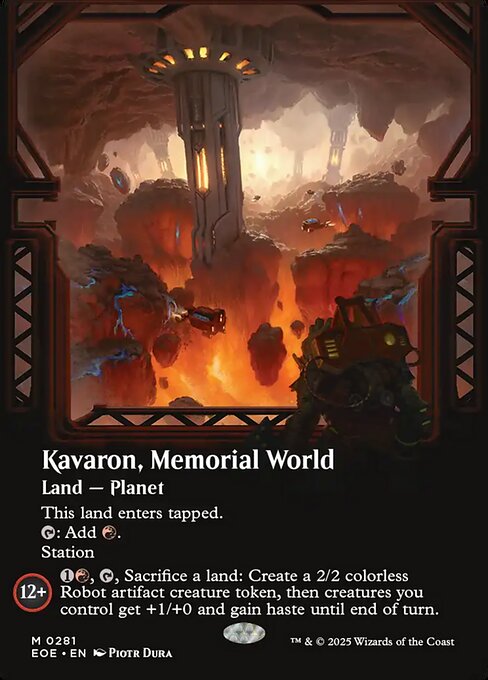 Magic the Gathering Card - Kavaron, Memorial World - MTG Circle