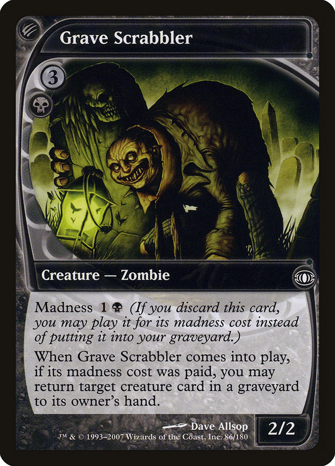 Magic the Gathering Card - Grave Scrabbler - MTG Circle