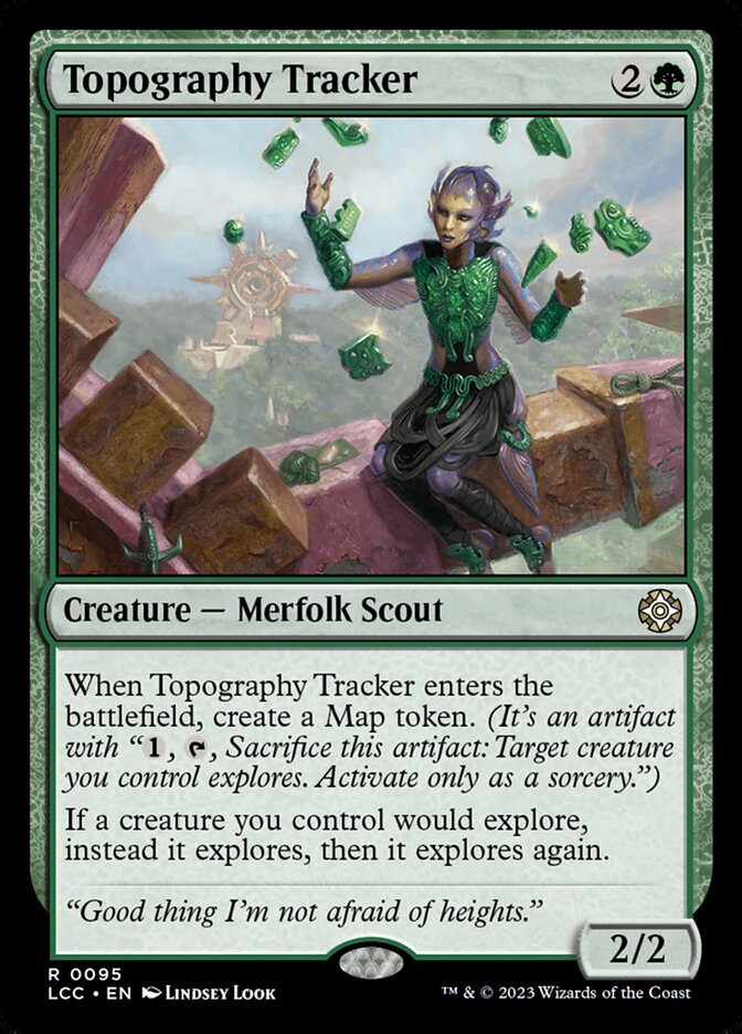 Magic the Gathering Card - Topography Tracker - MTG Circle