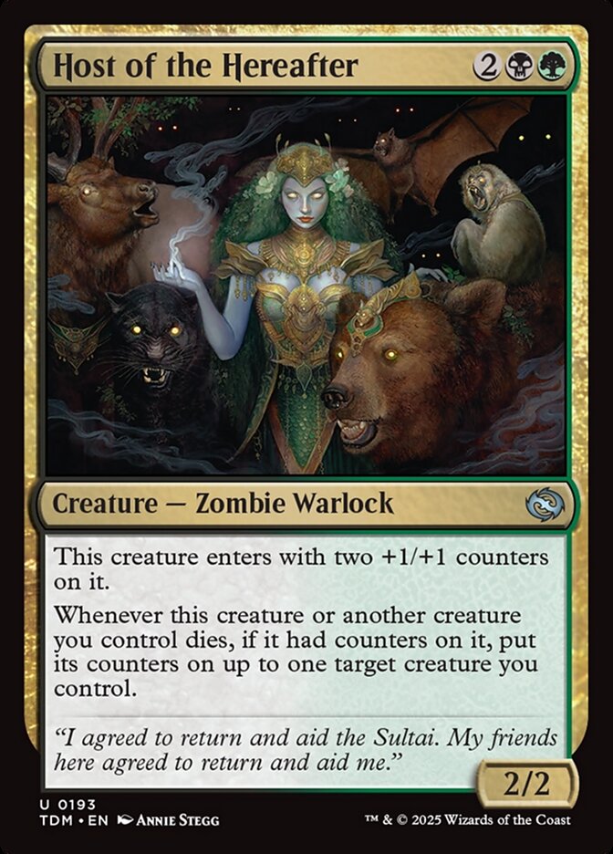 Magic the Gathering Card - Host of the Hereafter - MTG Circle
