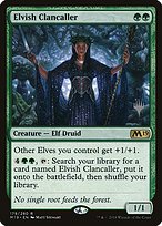 Magic the Gathering Card - Elvish Clancaller - MTG Circle