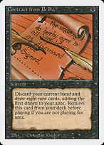 Magic the Gathering Card - Contract from Below - MTG Circle