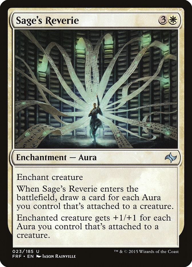 Magic the Gathering Card - Sage's Reverie - MTG Circle