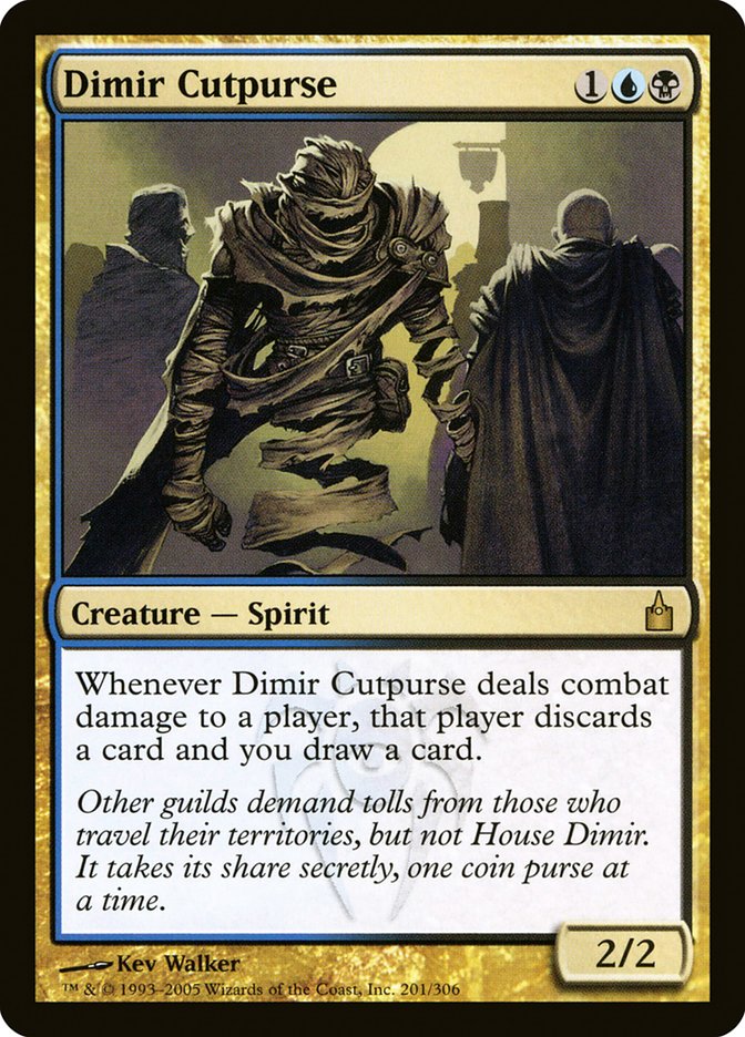 Magic the Gathering Card - Dimir Cutpurse - MTG Circle