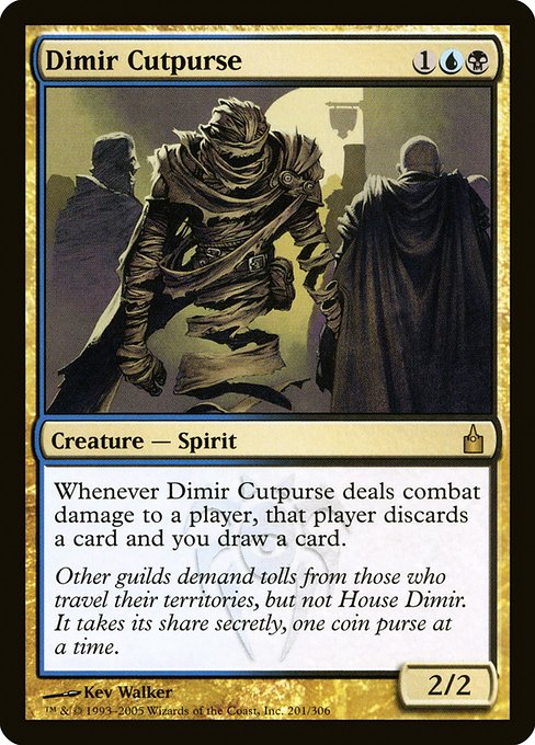 Magic the Gathering Card - Dimir Cutpurse - MTG Circle