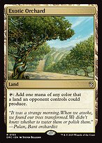 Magic the Gathering Card - Exotic Orchard - MTG Circle