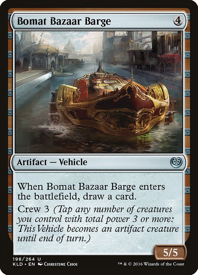 Magic the Gathering Card - Bomat Bazaar Barge - MTG Circle