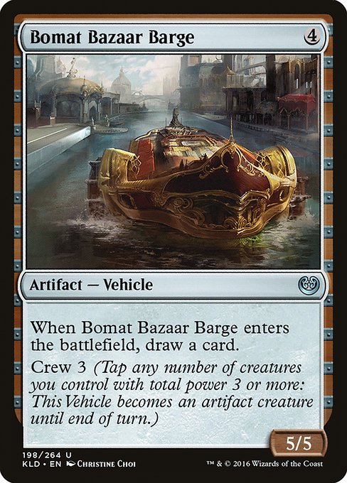 Magic the Gathering Card - Bomat Bazaar Barge - MTG Circle