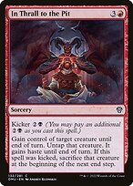Magic the Gathering Card - In Thrall to the Pit - MTG Circle