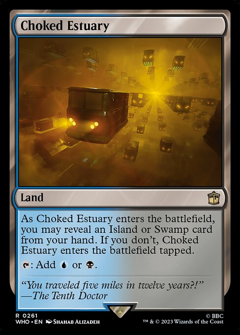 Magic the Gathering Card - Choked Estuary - MTG Circle