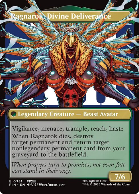 Magic the Gathering Card - Ragnarok, Divine Deliverance - MTG Circle