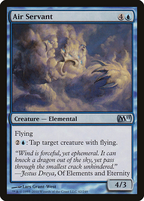 Magic the Gathering Card - Air Servant - MTG Circle