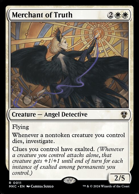 Magic the Gathering Card - Merchant of Truth - MTG Circle