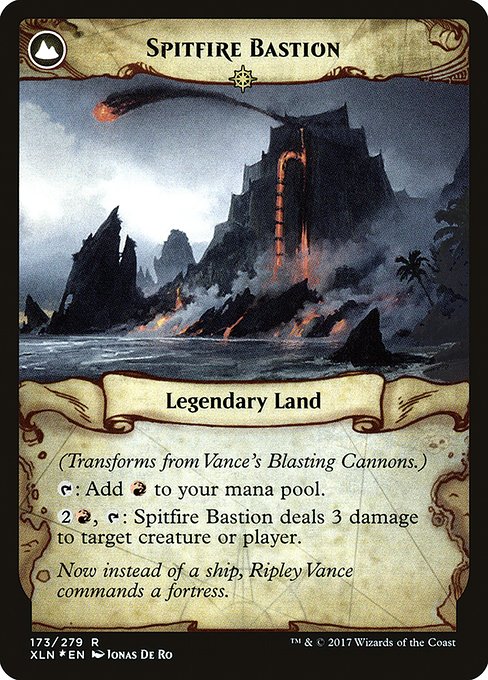 Magic the Gathering Card - Spitfire Bastion - MTG Circle