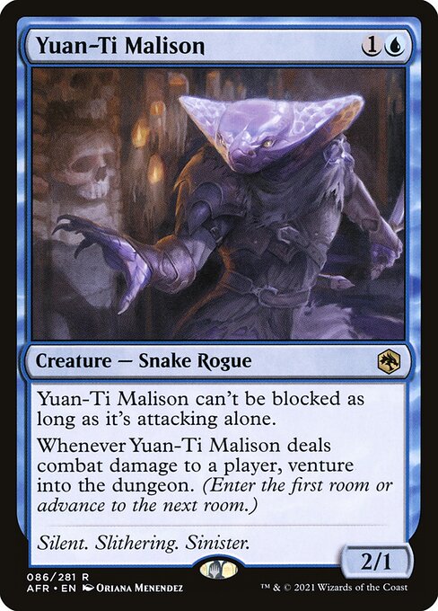 Magic the Gathering Card - Yuan-Ti Malison - MTG Circle