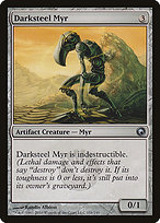 Magic the Gathering Card - Darksteel Myr - MTG Circle