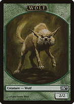 Magic the Gathering Card - Wolf - MTG Circle