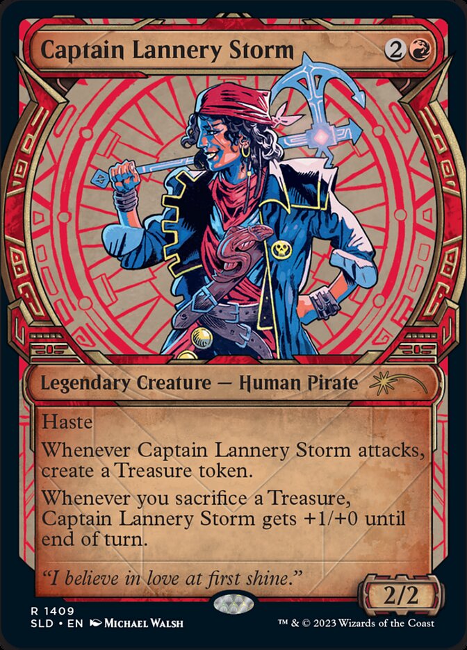 Magic the Gathering Card - Captain Lannery Storm - MTG Circle