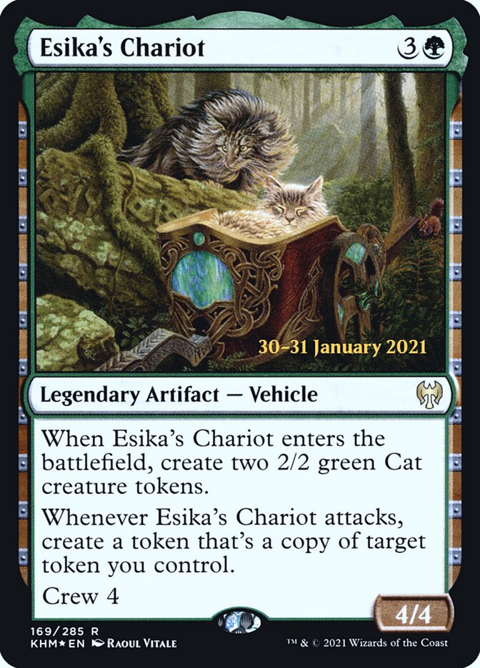 Magic the Gathering Card - Esika's Chariot - MTG Circle