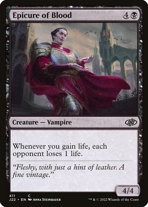 Magic the Gathering Card - Epicure of Blood - MTG Circle