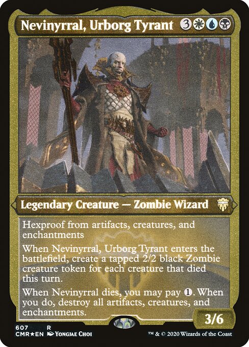 Magic the Gathering Card - Nevinyrral, Urborg Tyrant - MTG Circle