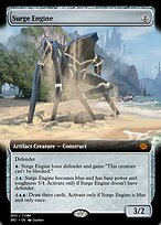 Magic the Gathering Card - Surge Engine - MTG Circle