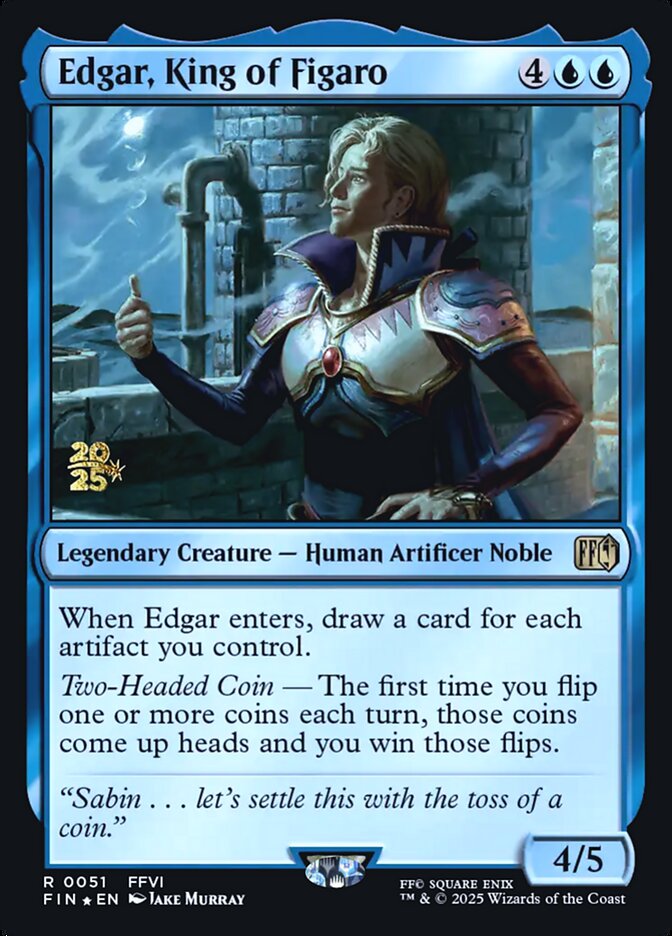 Magic the Gathering Card - Edgar, King of Figaro - MTG Circle