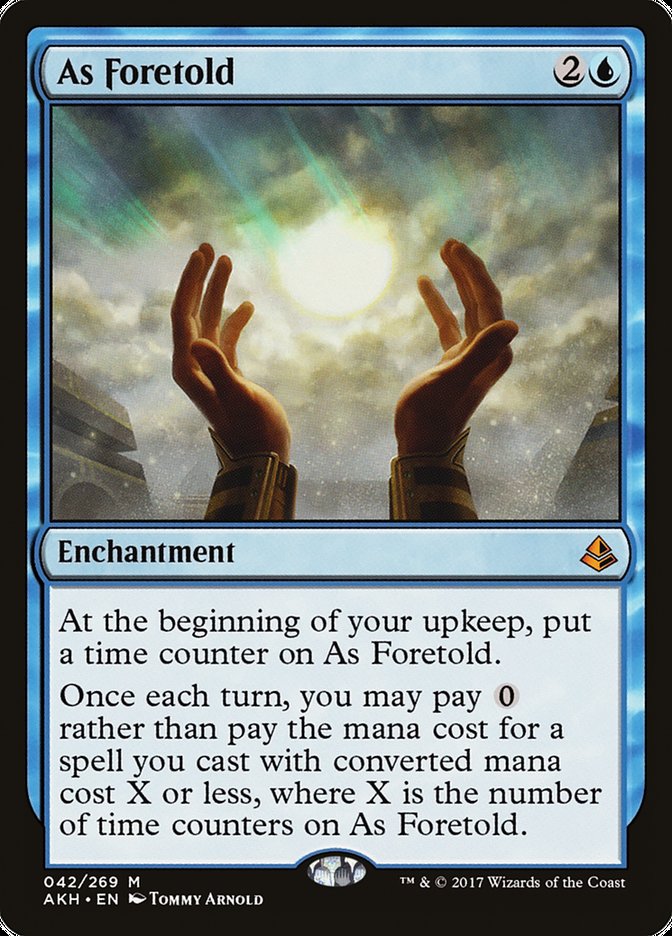 Magic the Gathering Card - As Foretold - MTG Circle