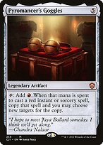 Magic the Gathering Card - Pyromancer's Goggles - MTG Circle