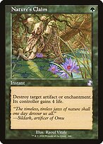 Magic the Gathering Card - Nature's Claim - MTG Circle