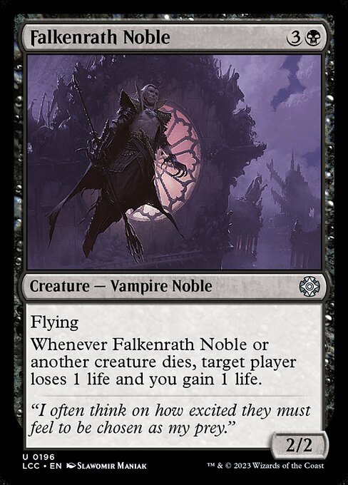 Magic the Gathering Card - Falkenrath Noble - MTG Circle