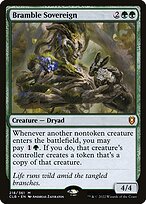 Magic the Gathering Card - Bramble Sovereign - MTG Circle