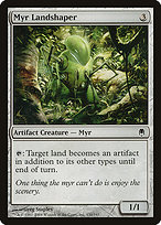 Magic the Gathering Card - Myr Landshaper - MTG Circle