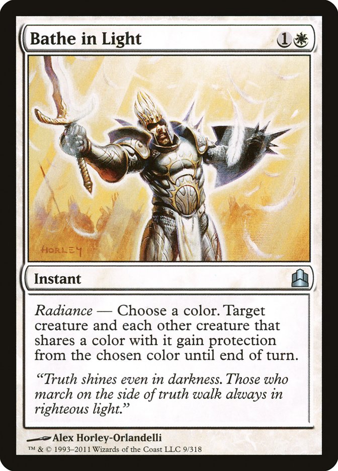 Magic the Gathering Card - Bathe in Light - MTG Circle