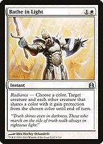 Magic the Gathering Card - Bathe in Light - MTG Circle