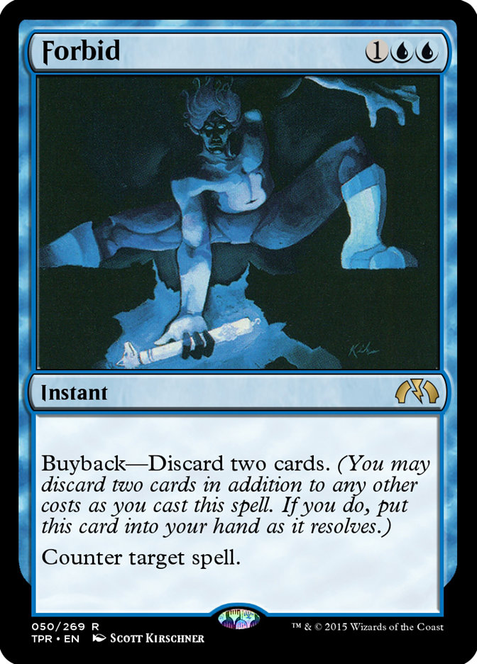 Magic the Gathering Card - Forbid - MTG Circle