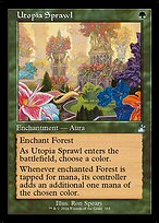 Magic the Gathering Card - Utopia Sprawl - MTG Circle