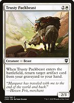 Magic the Gathering Card - Trusty Packbeast - MTG Circle