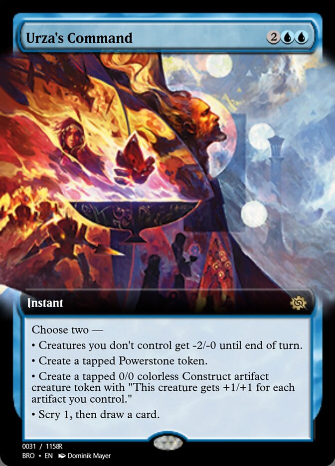 Magic the Gathering Card - Urza's Command - MTG Circle