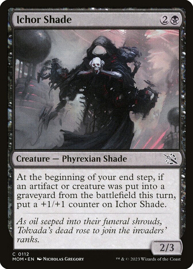 Magic the Gathering Card - Ichor Shade - MTG Circle