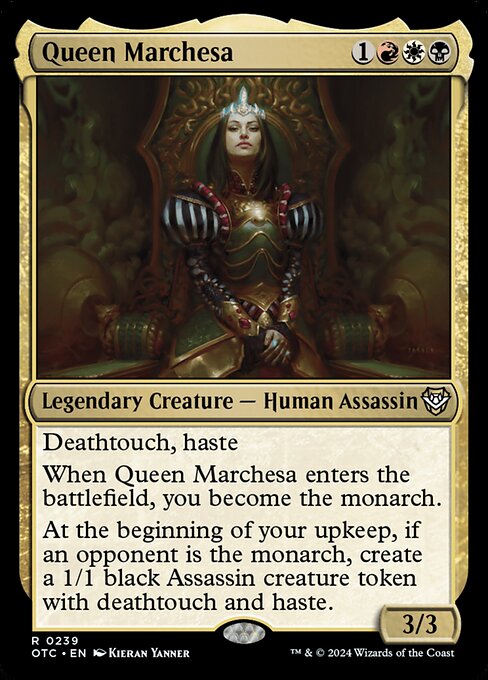 Magic the Gathering Card - Queen Marchesa - MTG Circle