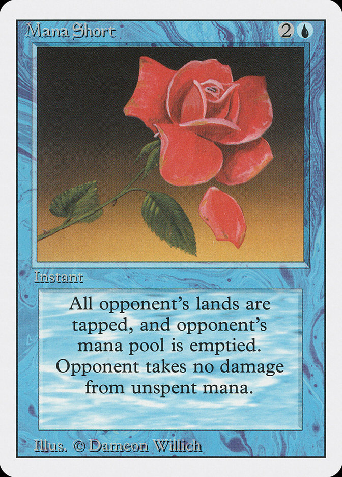 Magic the Gathering Card - Mana Short - MTG Circle